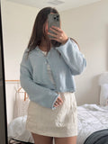 sunny days linen skort