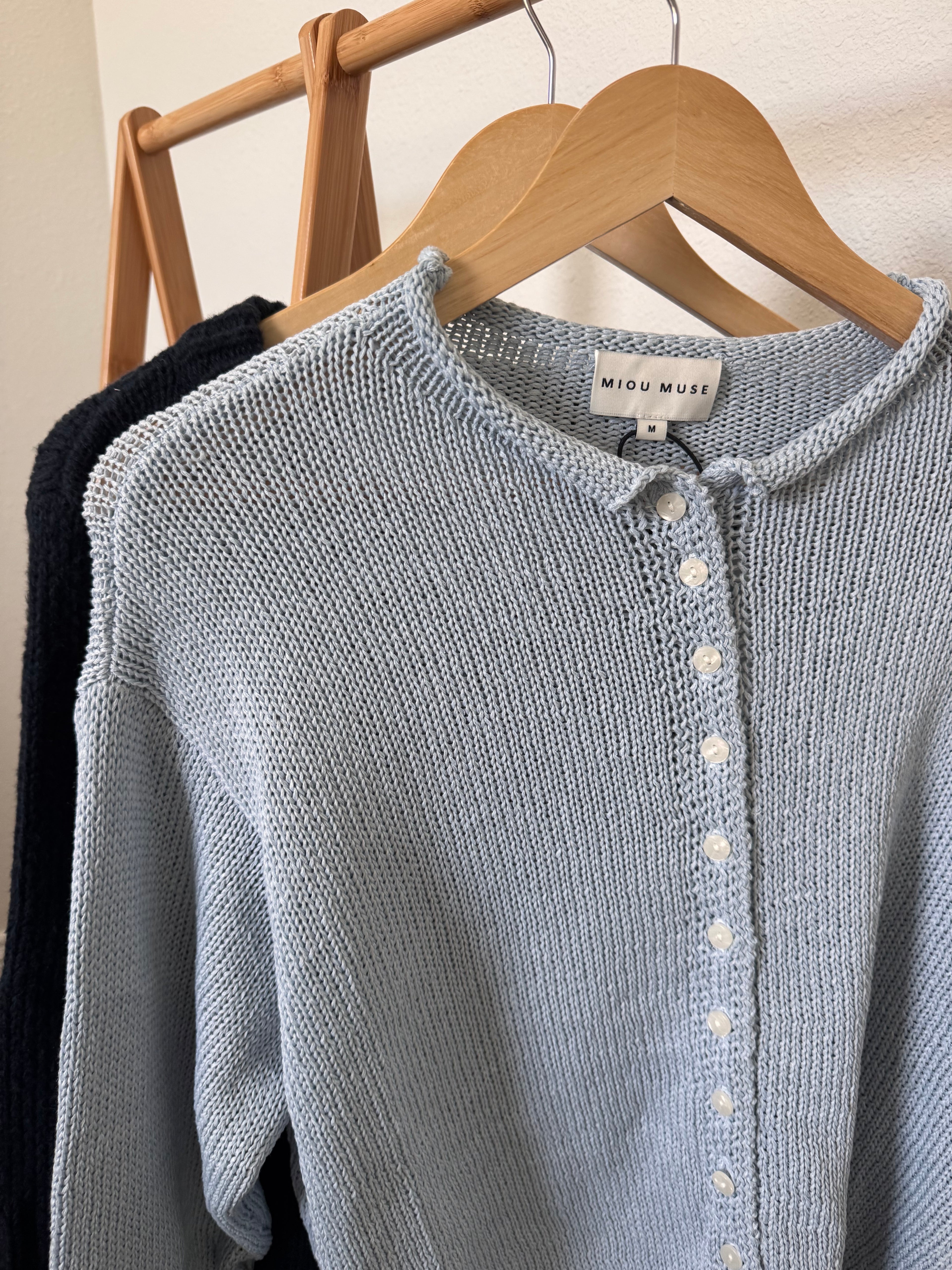 goldie light weight button cardigan