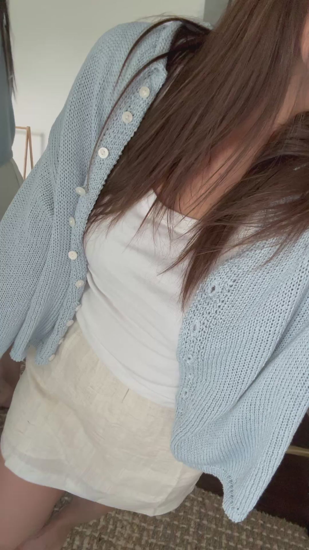 sunny days linen skort